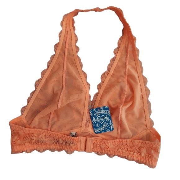 Free People Lace Galloon Bralette Orange - Picture 3 of 3